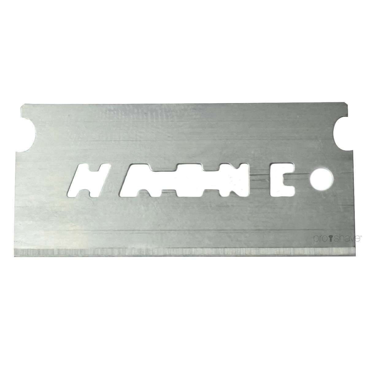 FHS-10 Einschneidige Rasierklingen (stachellos), 10 Stück.