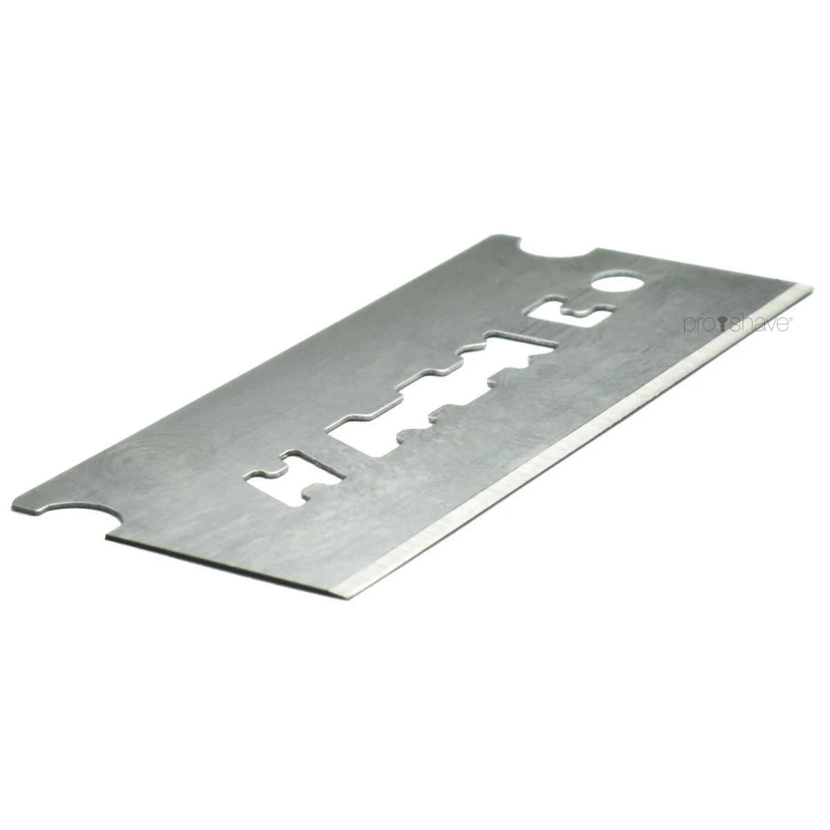 FHS-10 Einschneidige Rasierklingen (stachellos), 10 Stück.