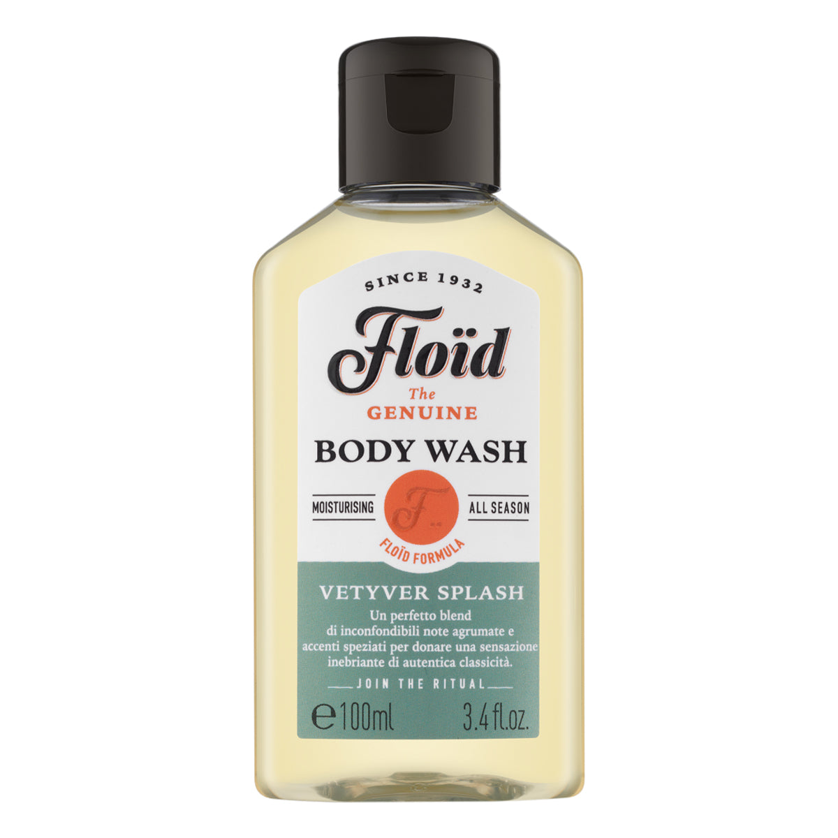 Duschgel, Vetyver Splash, 100 ml.