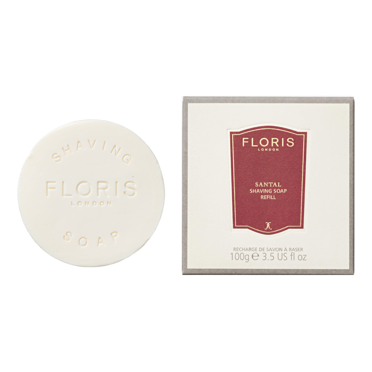 Santal, Rasierseife NACHFÜLLUNG, 100 g