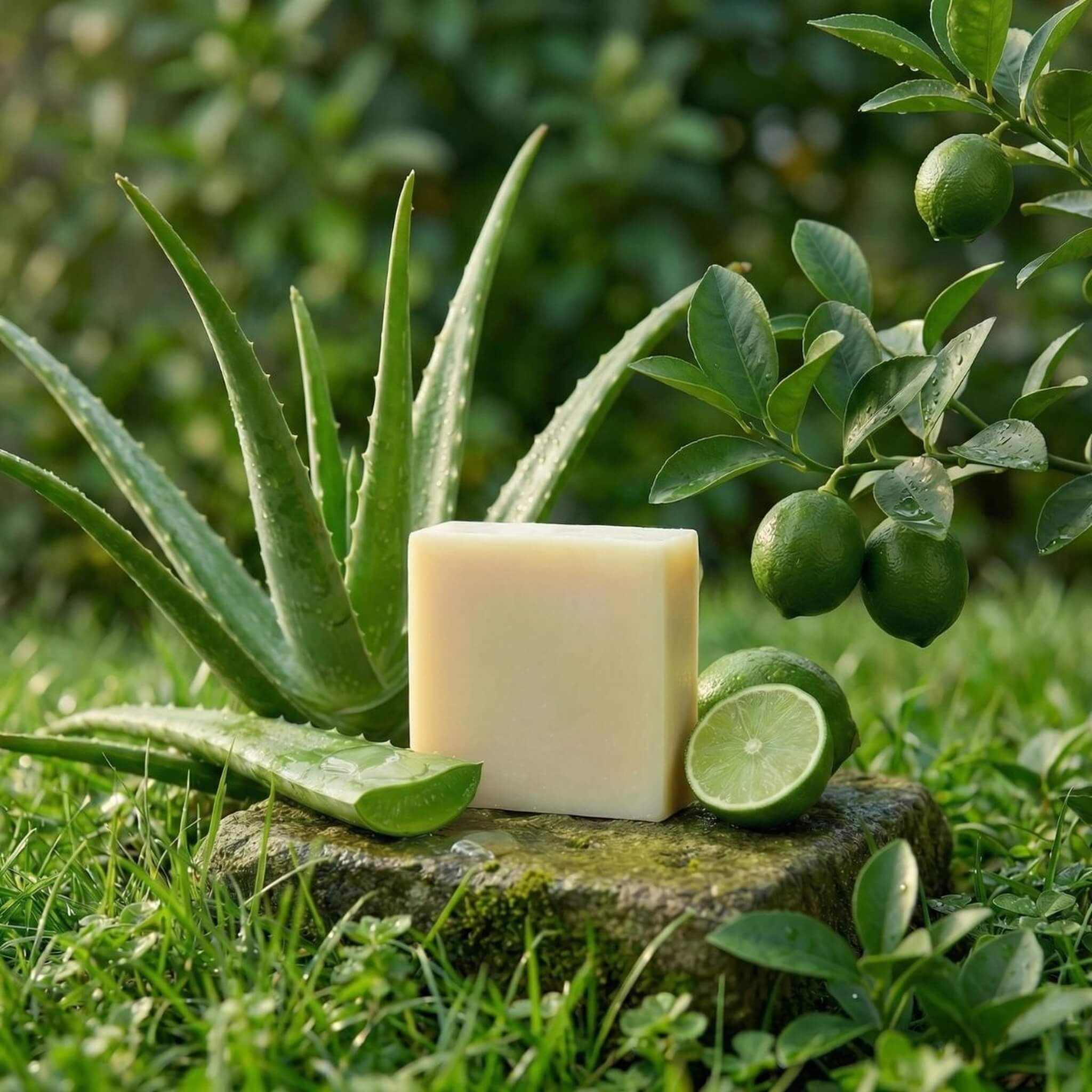 Seife, Fresh Lime und Aloe, 135 g.