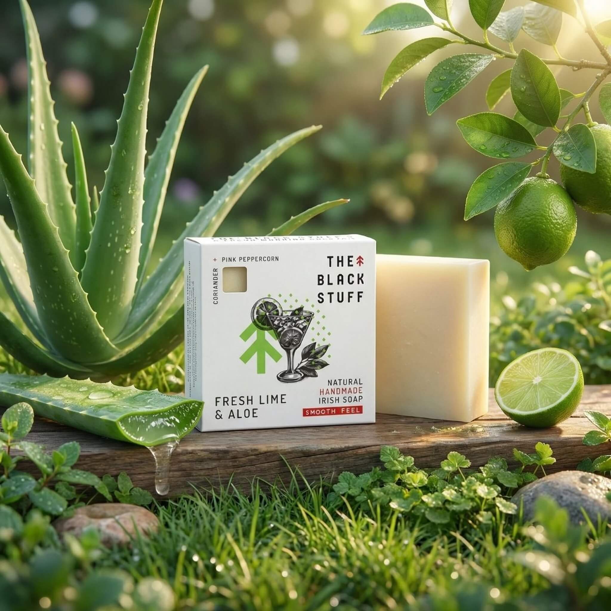 Seife, Fresh Lime und Aloe, 135 g.