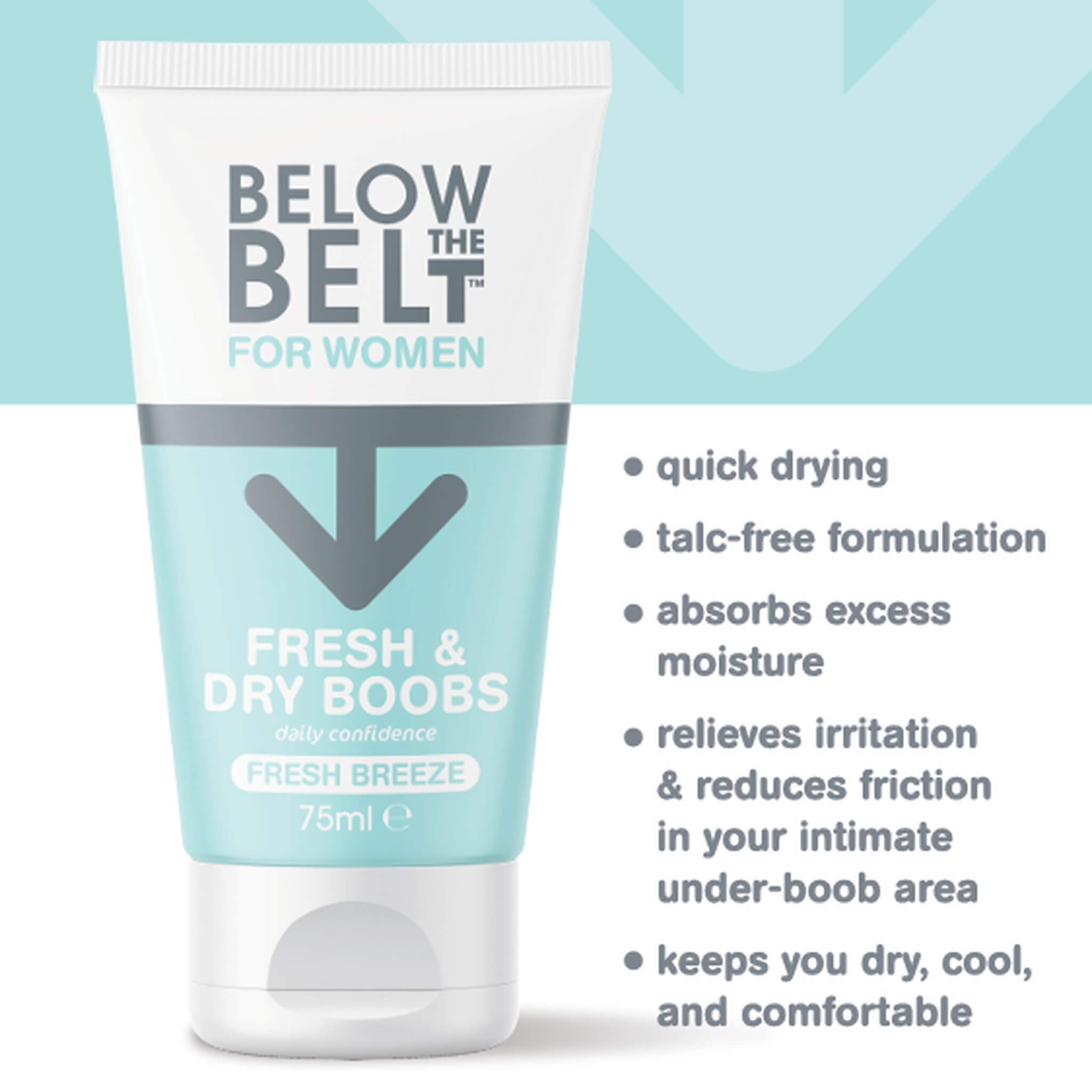 Fresh & Dry Boobs - Woman, Frische Brise, 75 ml.