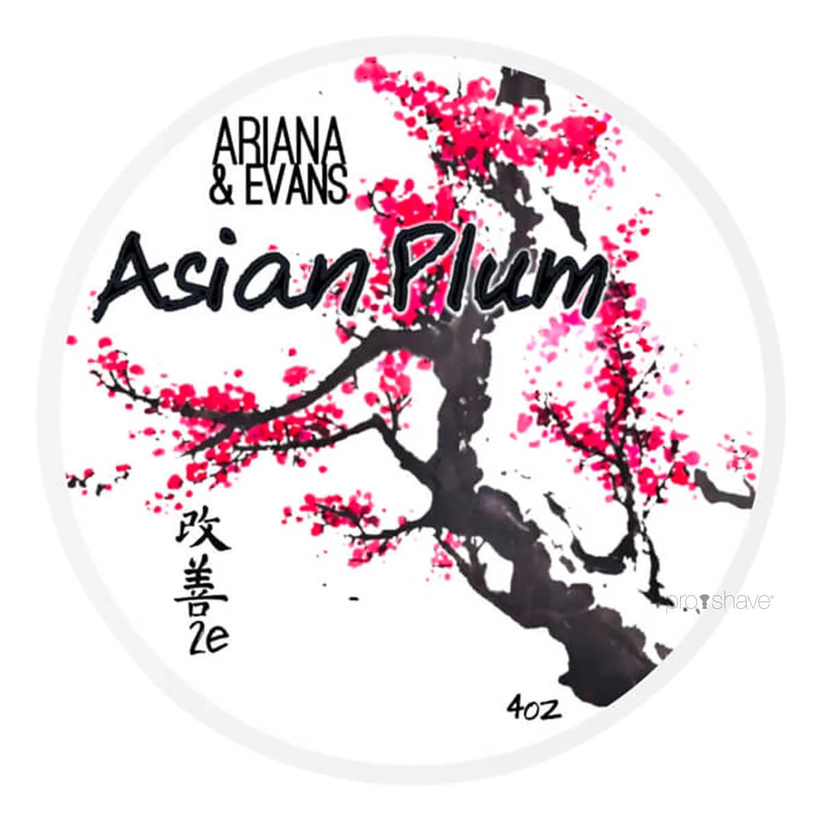 Rasierseife, Asian Plum, 118 ml.