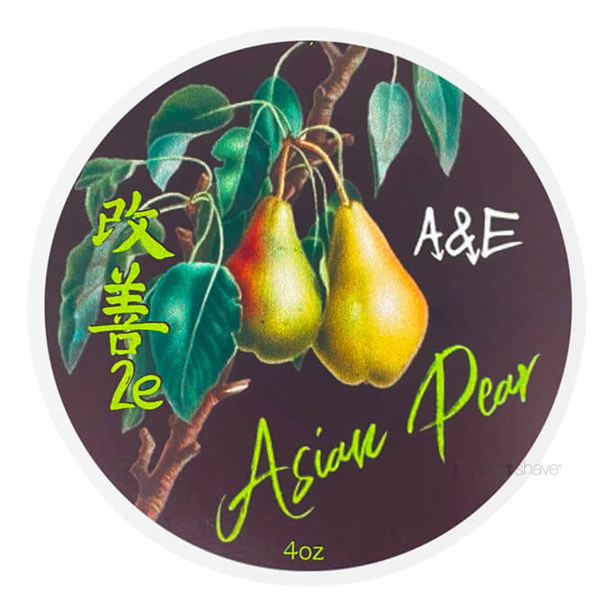 Rasierseife, Asian Pear, 118 ml.