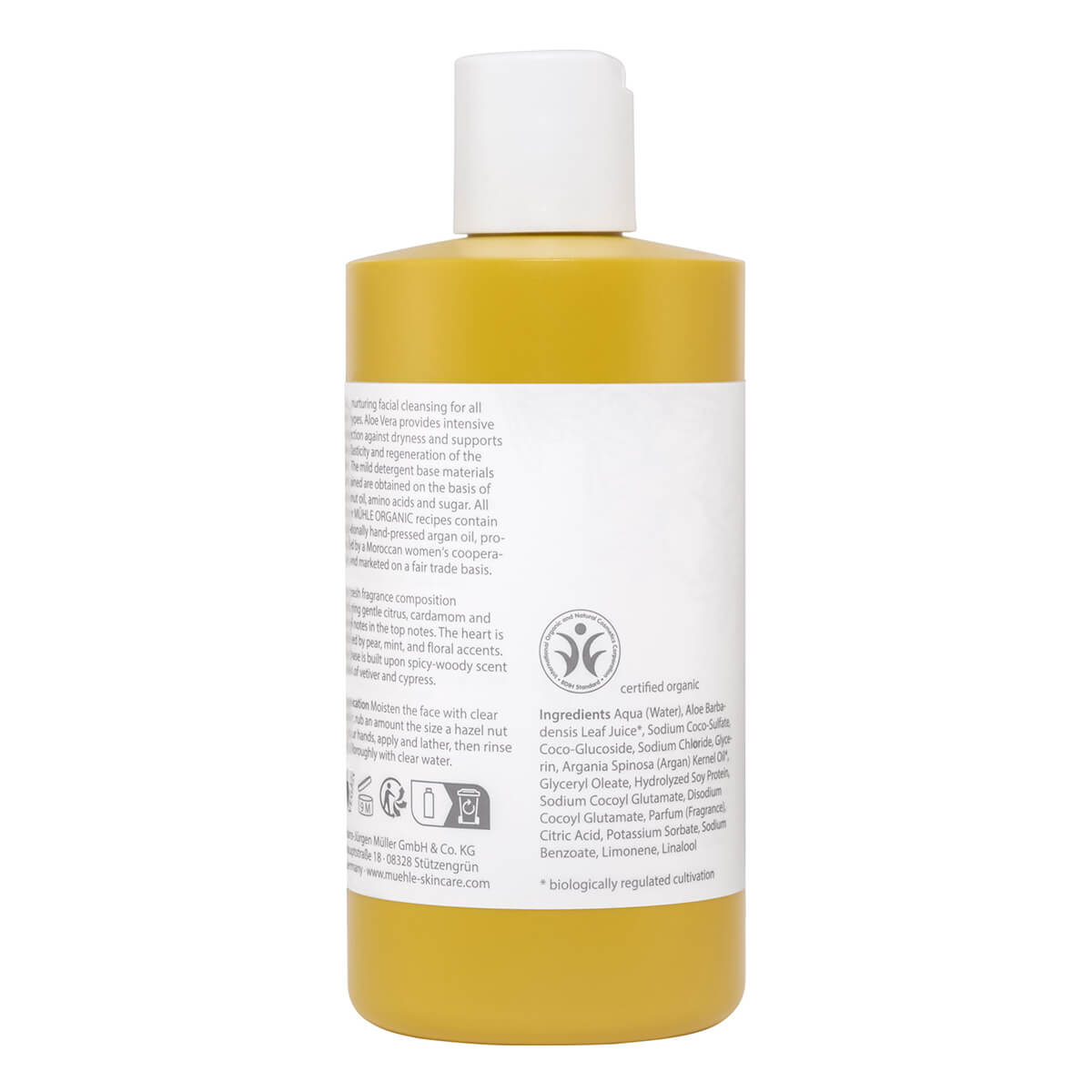 Organic Gesichtsreiniger, 300 ml.