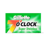 7 O'Clock Super Stainless DE Rasierklingen, Grün, 2x5 Stück (10 Stück)