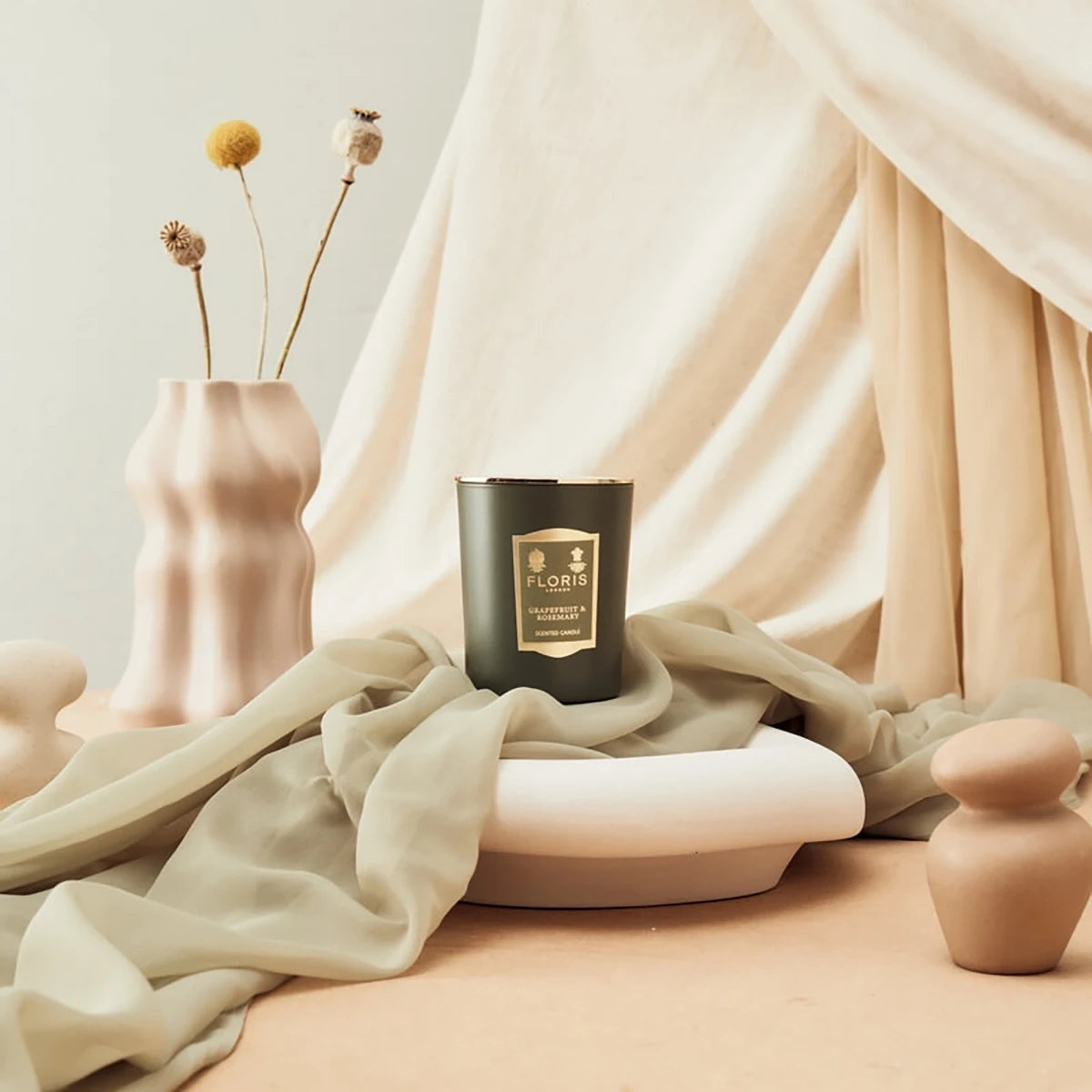 Duftkerze Grapefruit & Rosmarin, 175 gr.