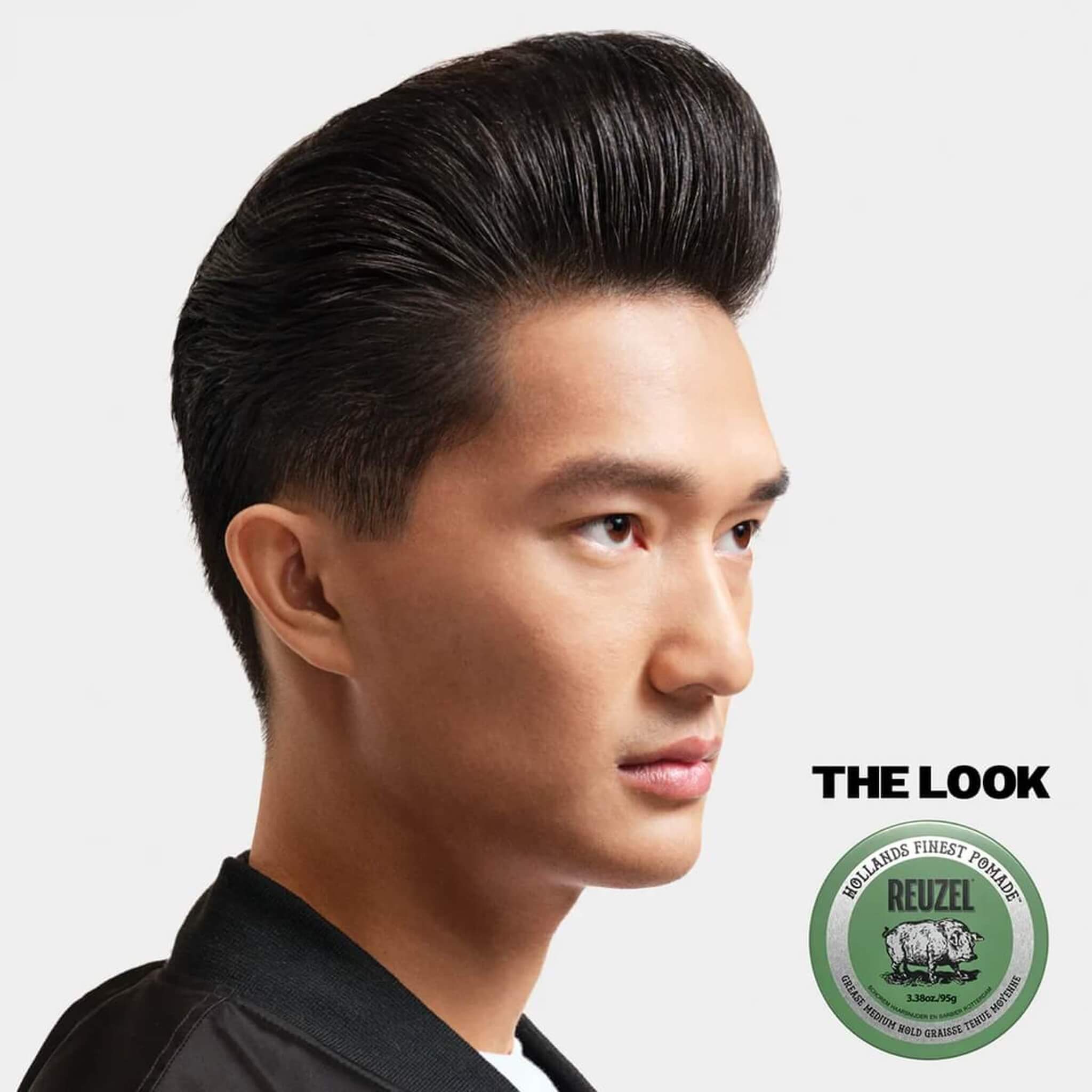 Green Grease Pomade - Mittlerer Halt, 95 g.