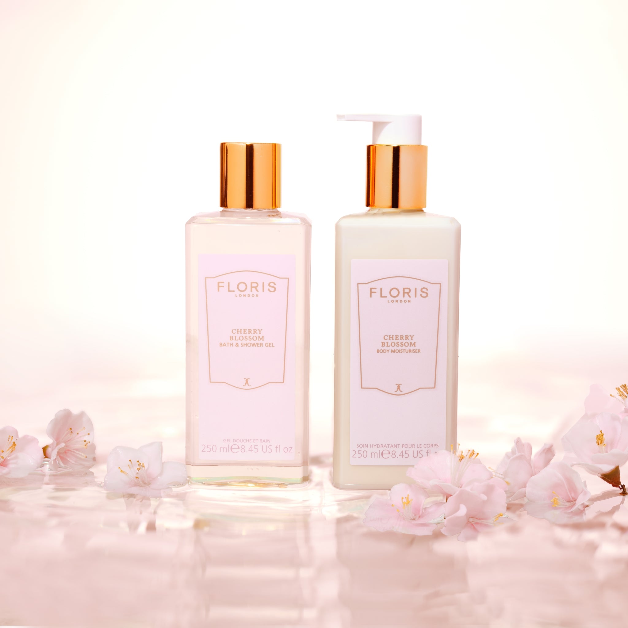 Cherry Blossom, Bade- und Duschgel, 250 ml.