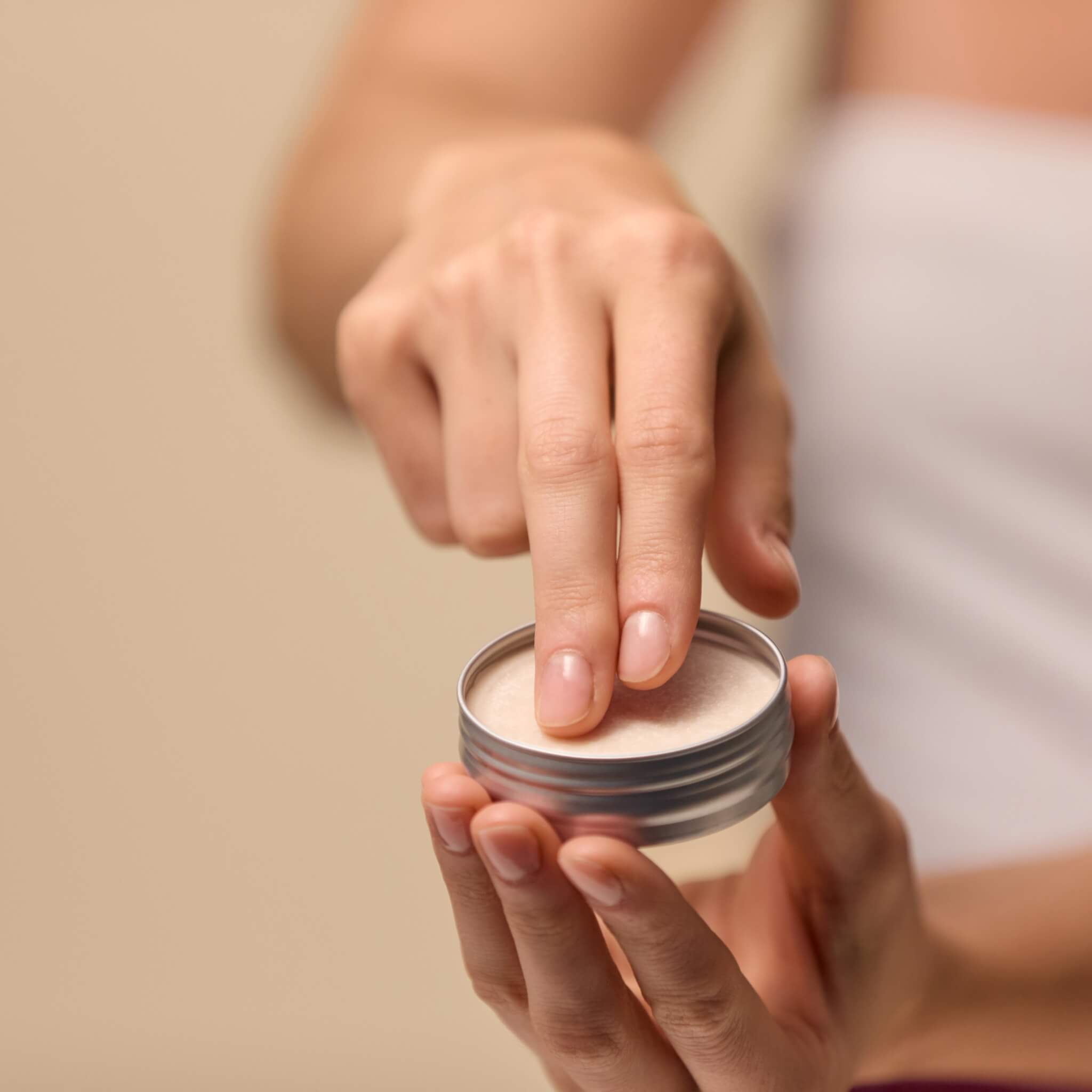 Deodorant Creme, Kräuter-Zitrone, Essentials, 35 gr.