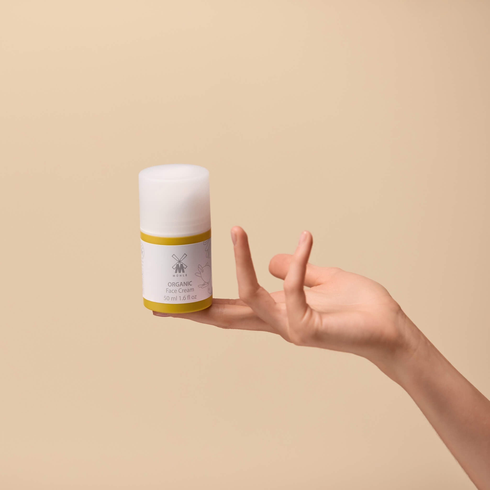 Organic Gesichtscreme, 50 ml.