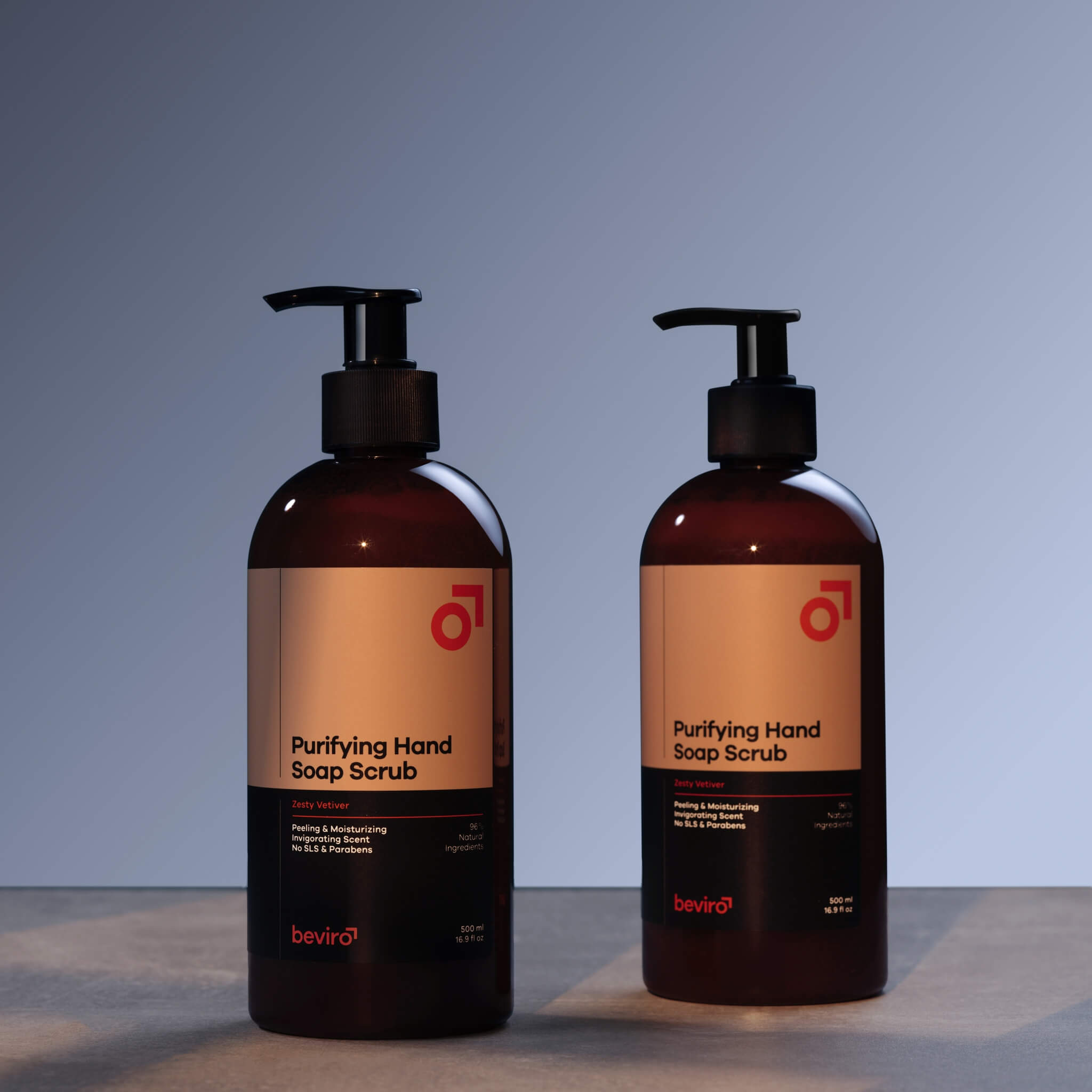Reinigende Handseife Scrub, Vetiver, 500 ml.