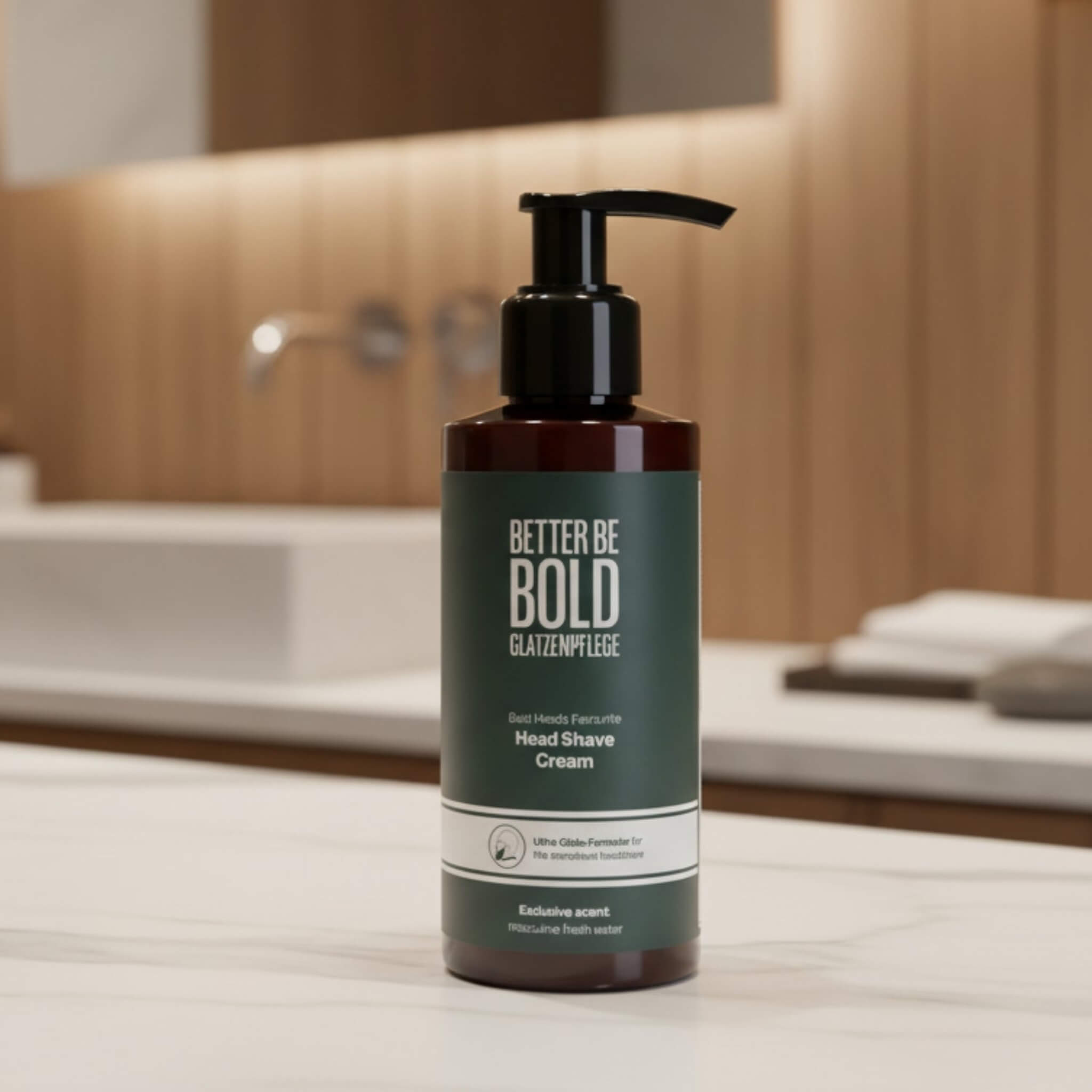 Head Shave Cream, Ultra-glide Formel, 150 ml.