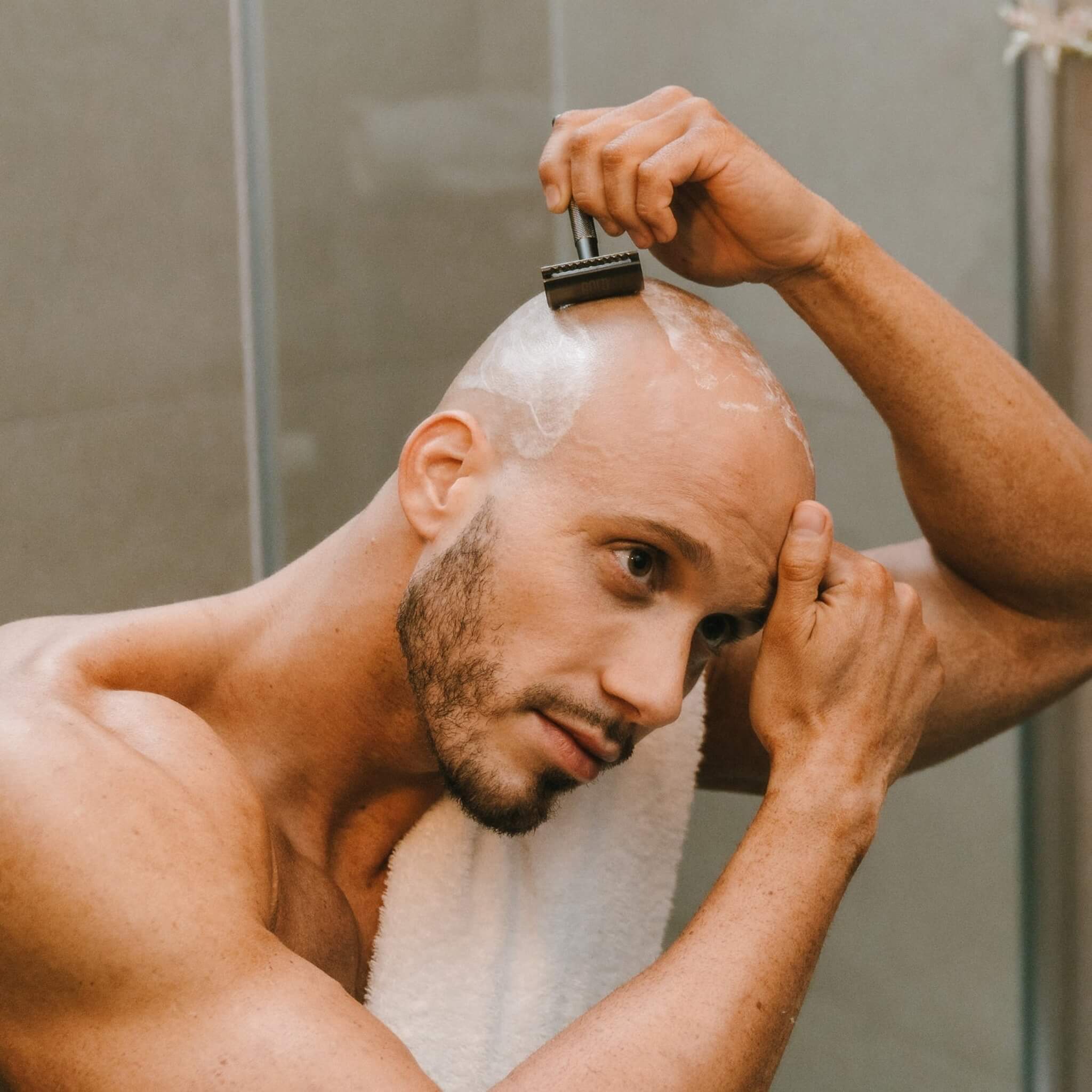 Head Shave Cream, Ultra-glide Formel, 150 ml.