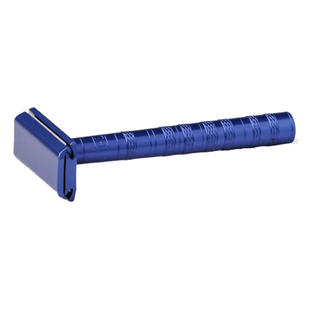 AL13 DE-Rasierhobel, Stahlblau - MILD