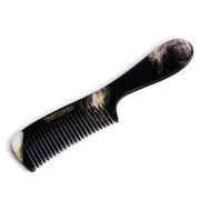 Kamm mit Griff, Horn, 194 mm.