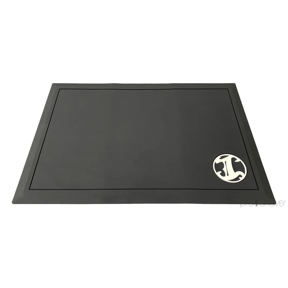 Arbeitsplatzmatte, schwarz