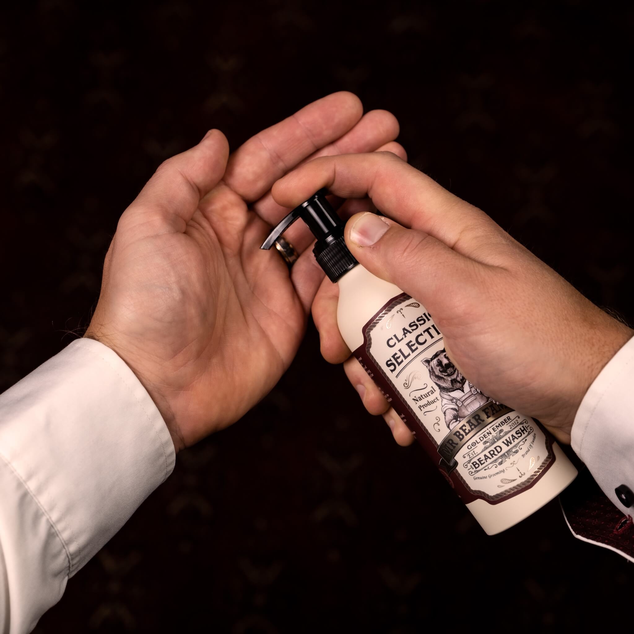 Bartwaschmittel, Golden Ember, 200 ml.