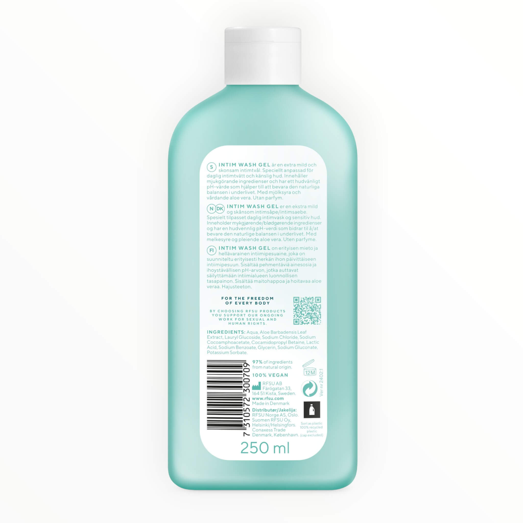 Intimwaschgel, 250 ml.