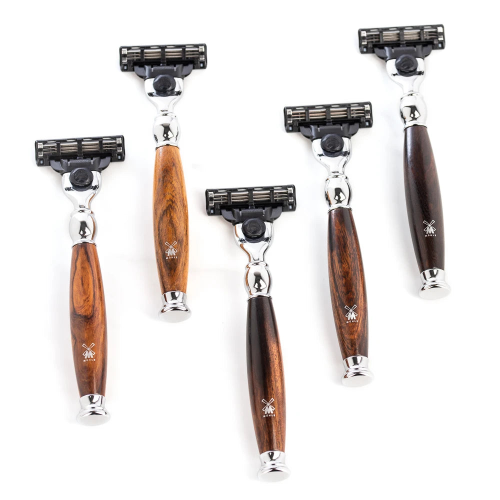 Gillette Fusion Rasierer, Sophist, Eisenholz
