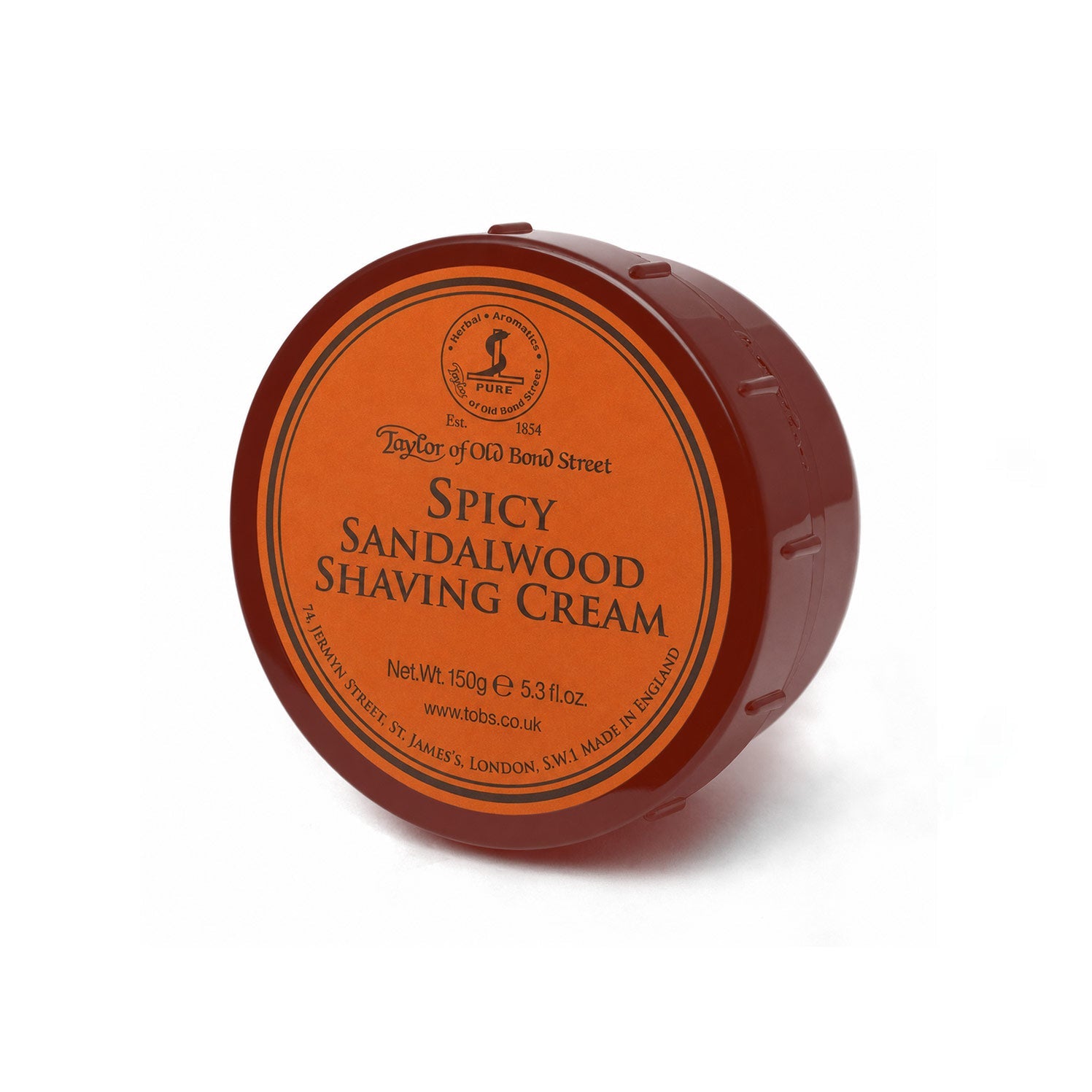 Taylor Of Old Bond Street Rasiercreme, Spicy Sandelholz, 150 g