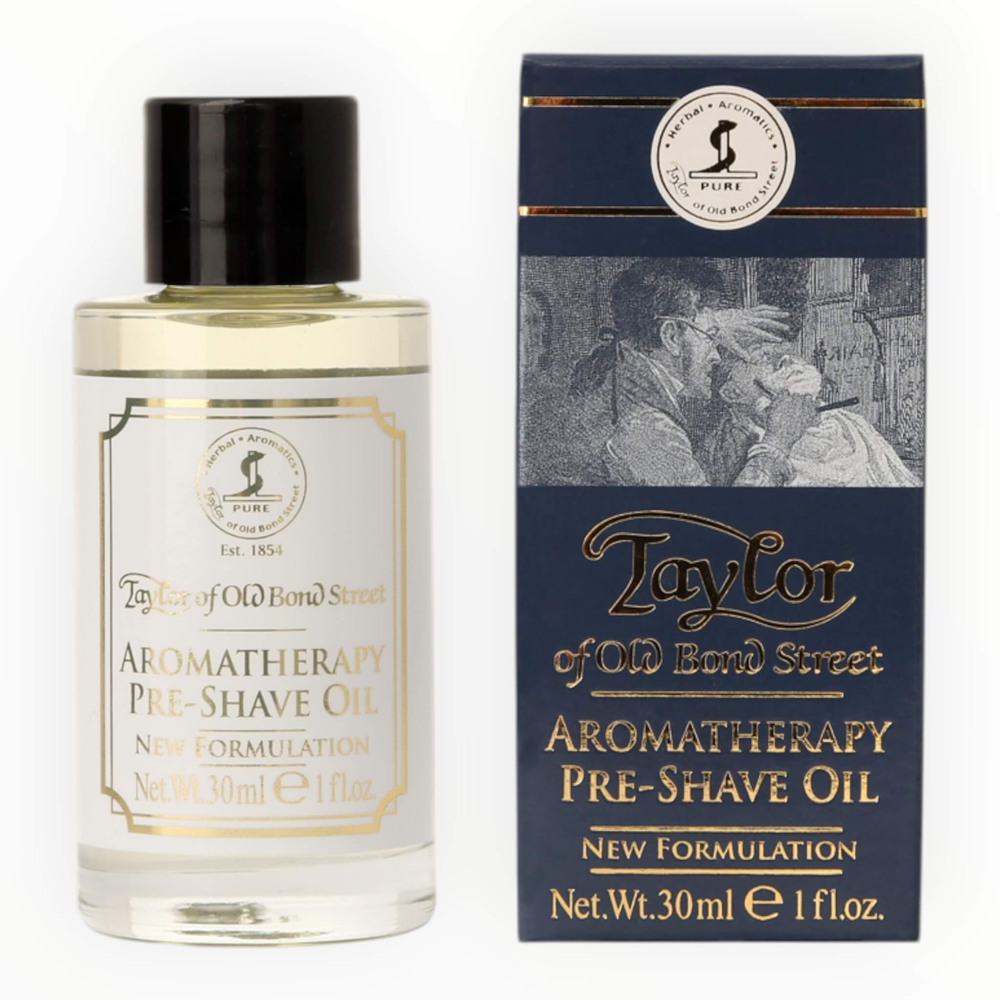 Pre-Shave Öl, Aroma-Therapie, 30 ml.