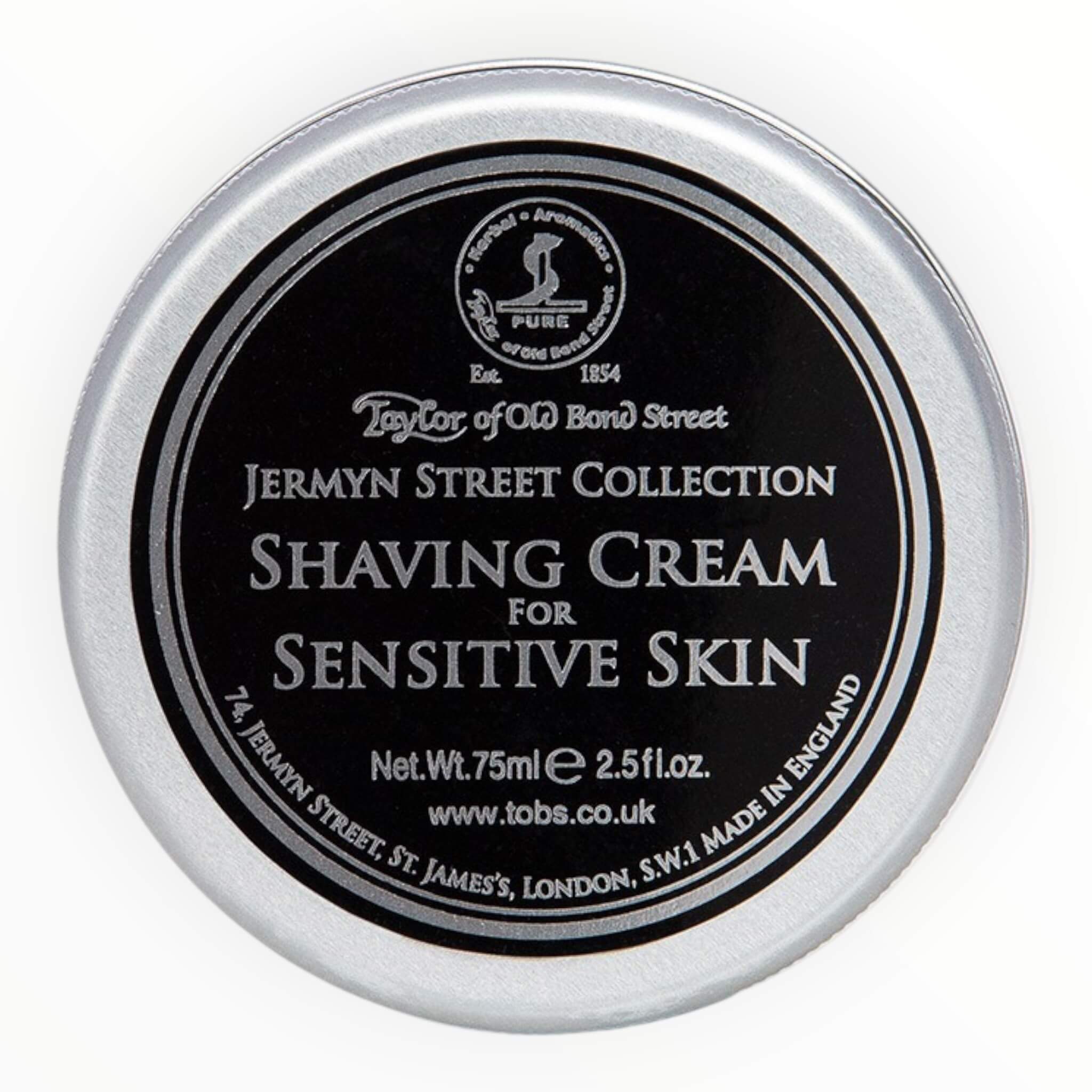 Rasiercreme, Jermyn Street, 75 ml.