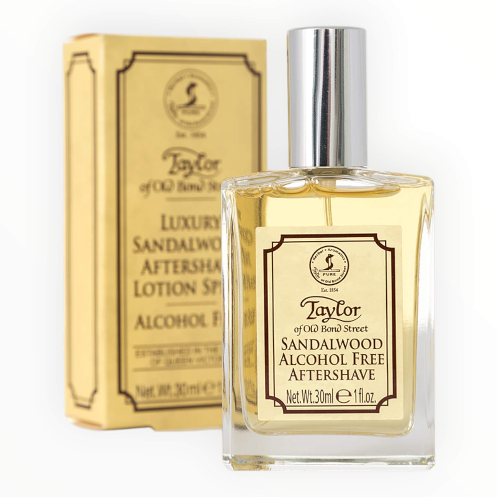 Aftershave, Sandelholz, 30 ml.