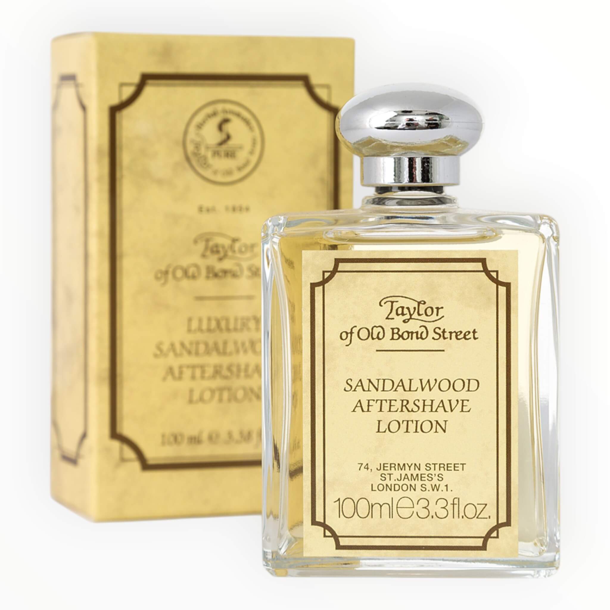 Aftershave, Sandelholz, 100 ml.