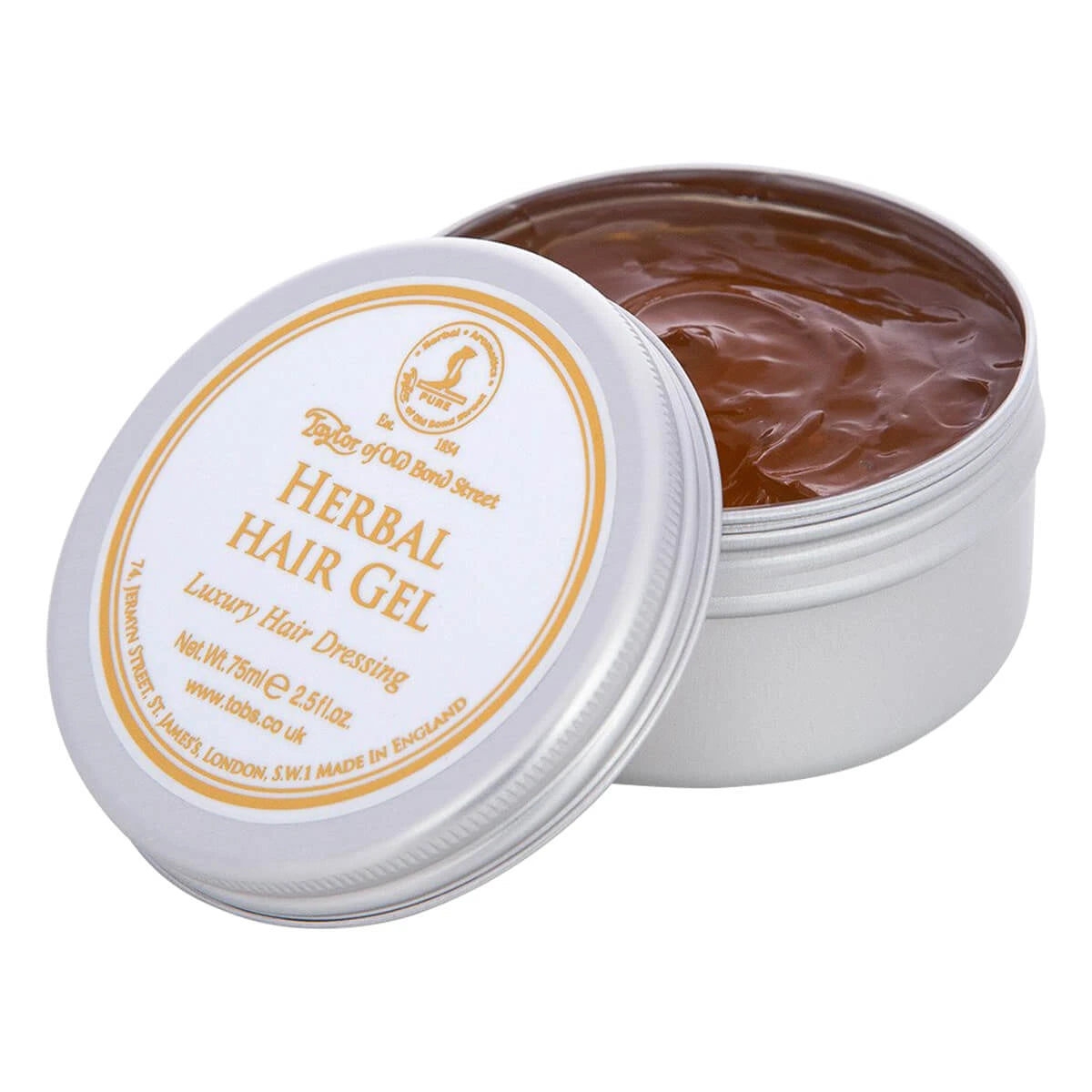 Haargel, pflanzlich, 75 ml.