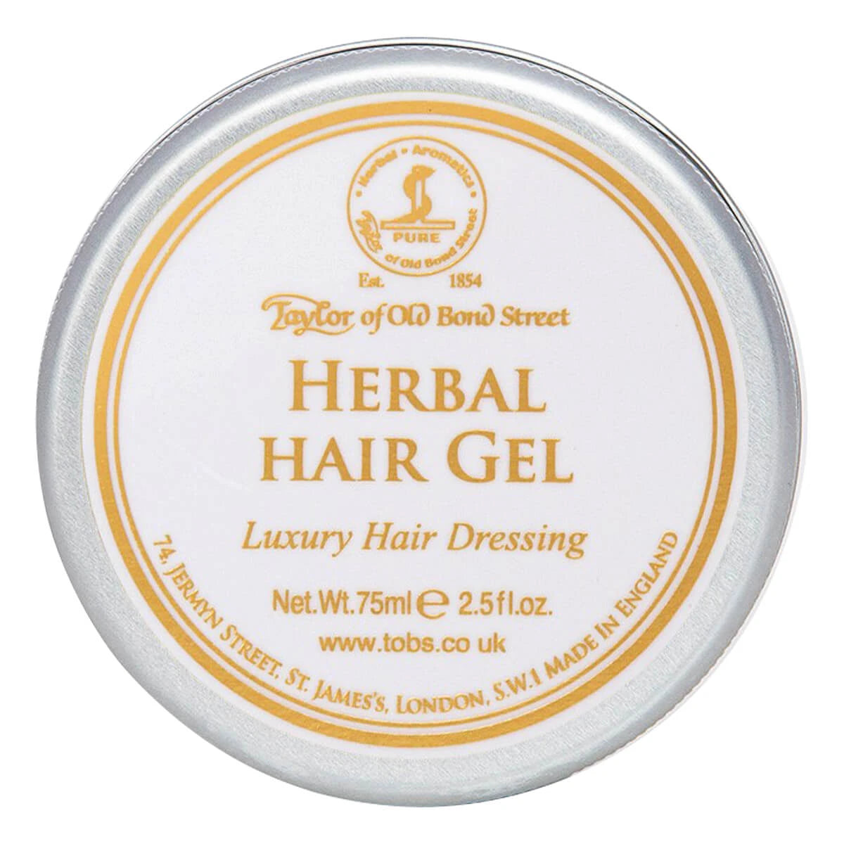 Haargel, pflanzlich, 75 ml.