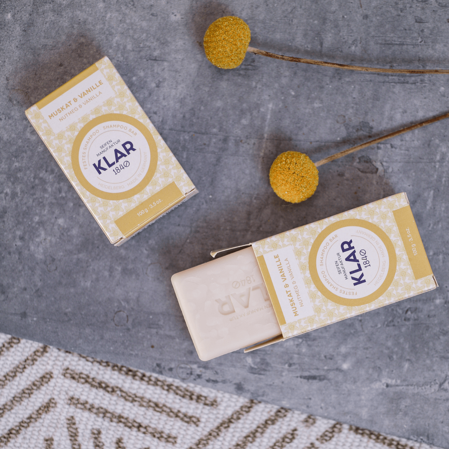 Shampoo Bar, Muskatnuss & Vanille, 100 gr.