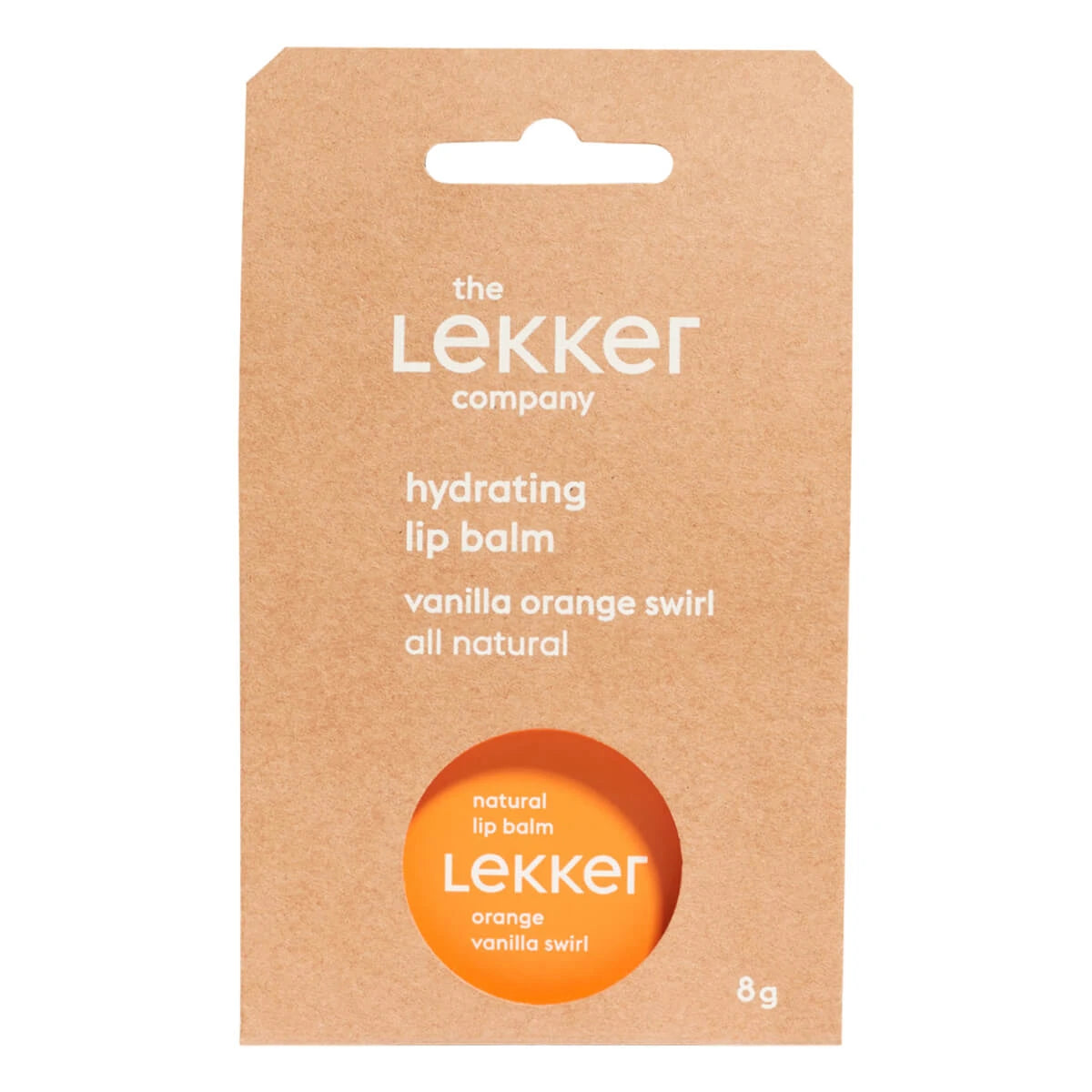 Lippenbalsam, Orange-Vanille-Strudel, 8 g.