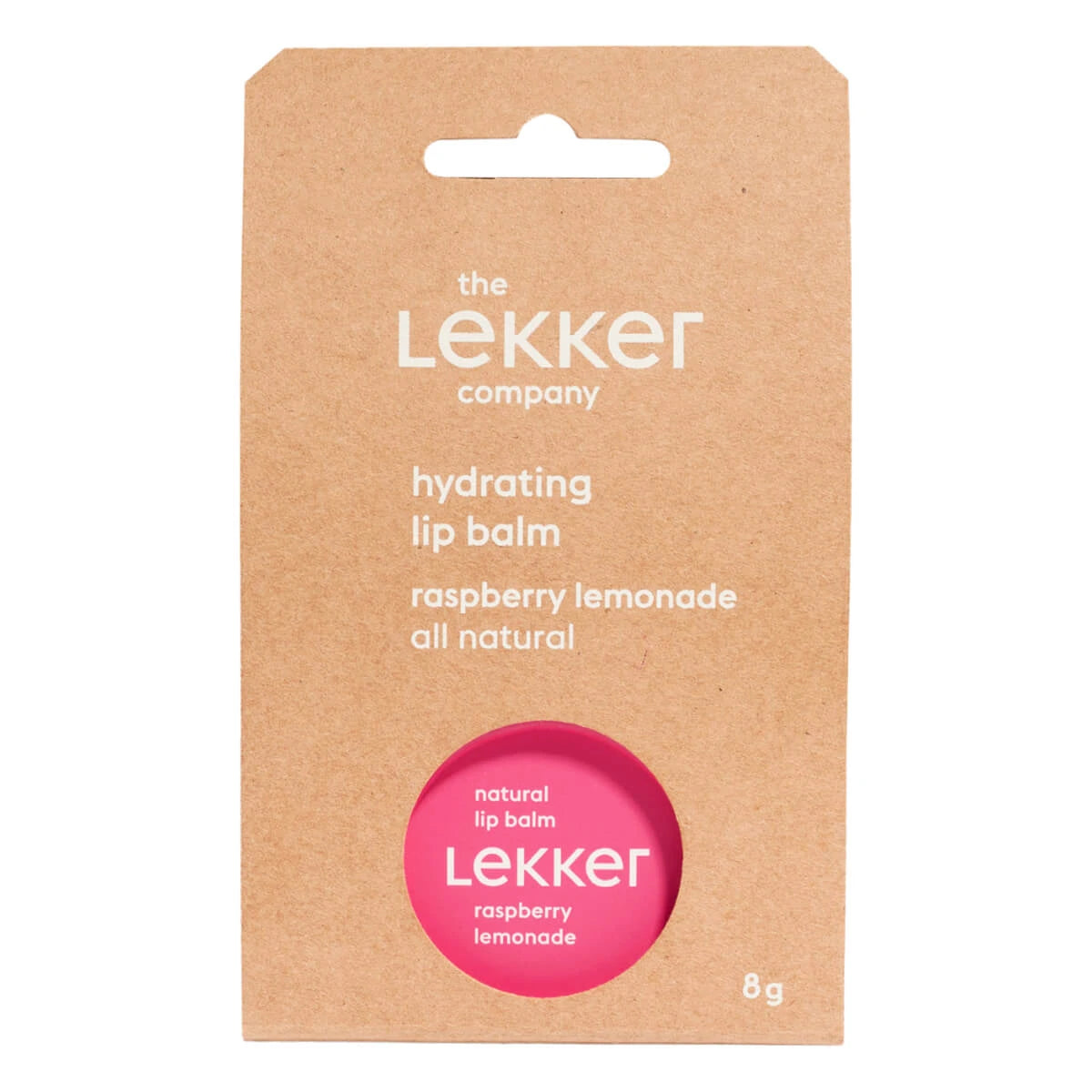 Lippenbalsam, Himbeer-Limonade, 8 g.