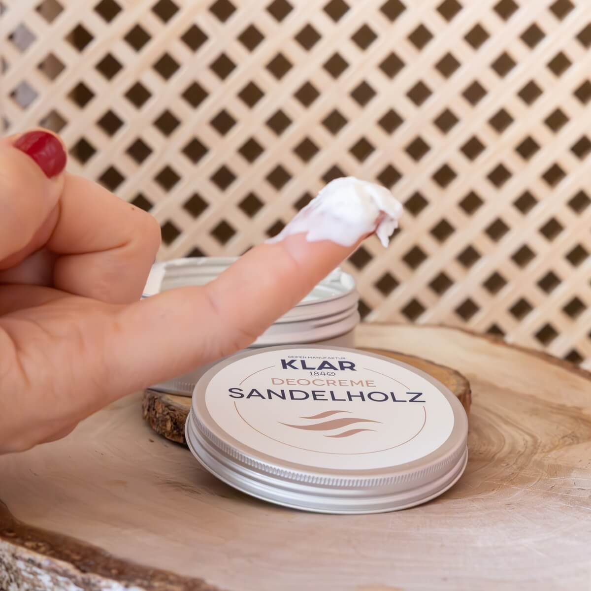 Deodorant Creme, Sandelholz, 65 ml.