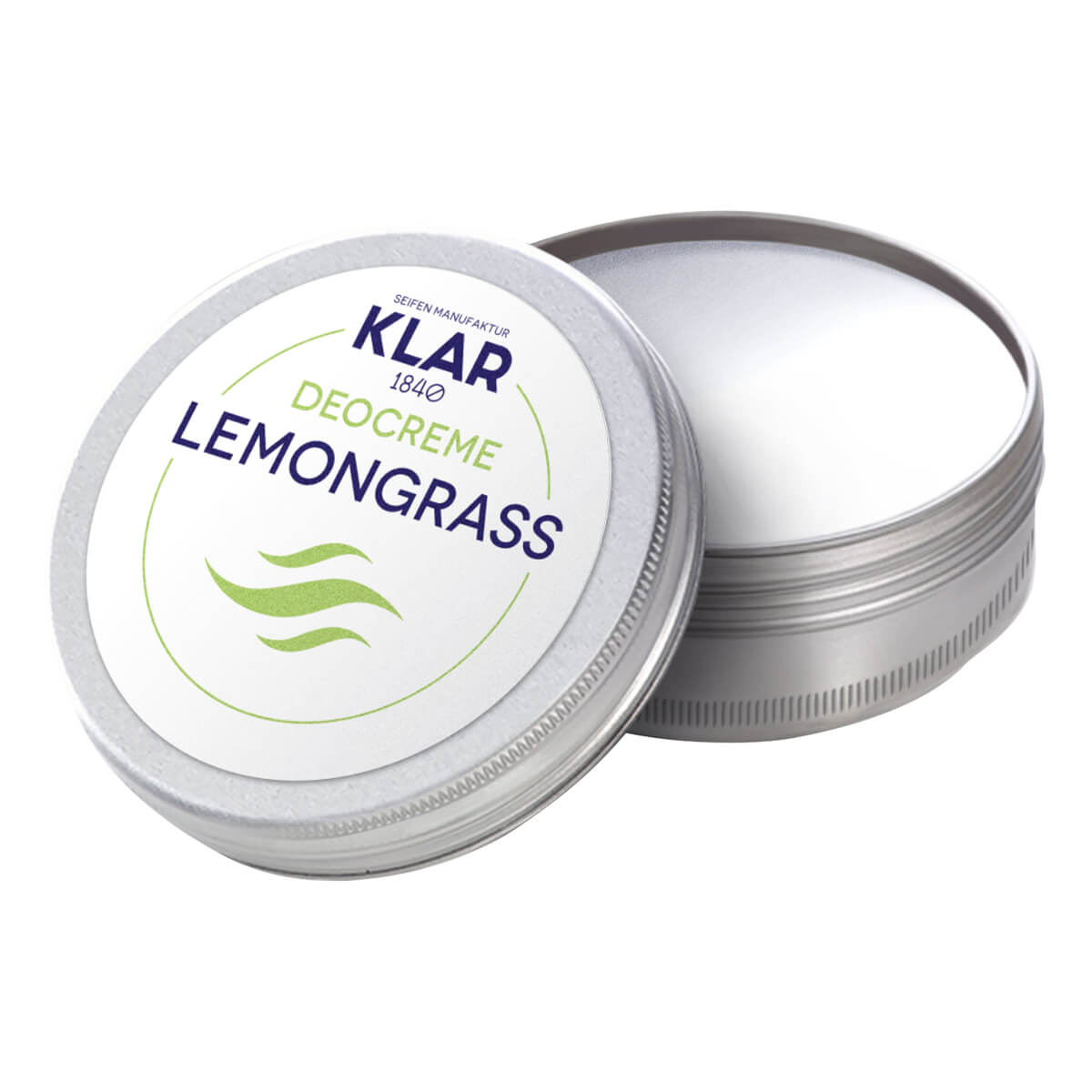 Deodorant Creme, Zitronengras, 65 ml.
