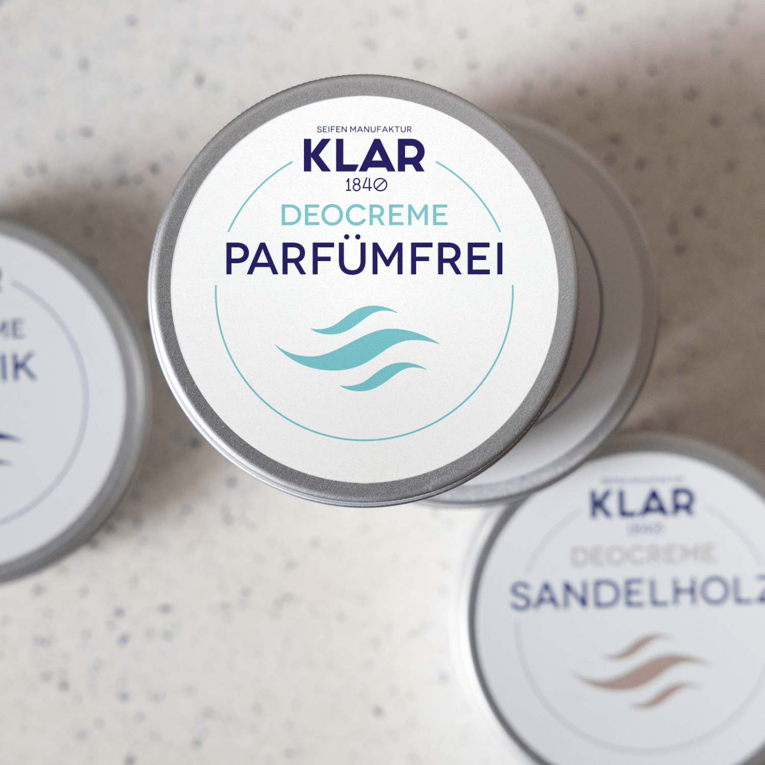 Deodorant Creme, parfümfrei, 65 ml.