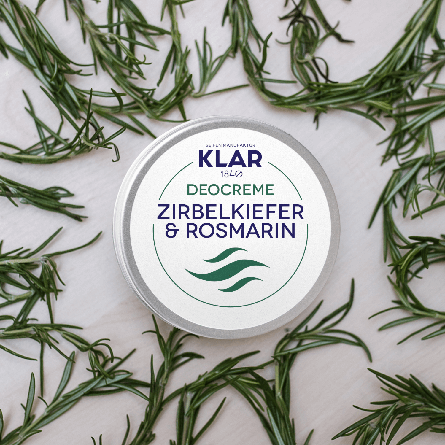 Deodorant Creme, Kiefer & Rosmarin, 65 ml.