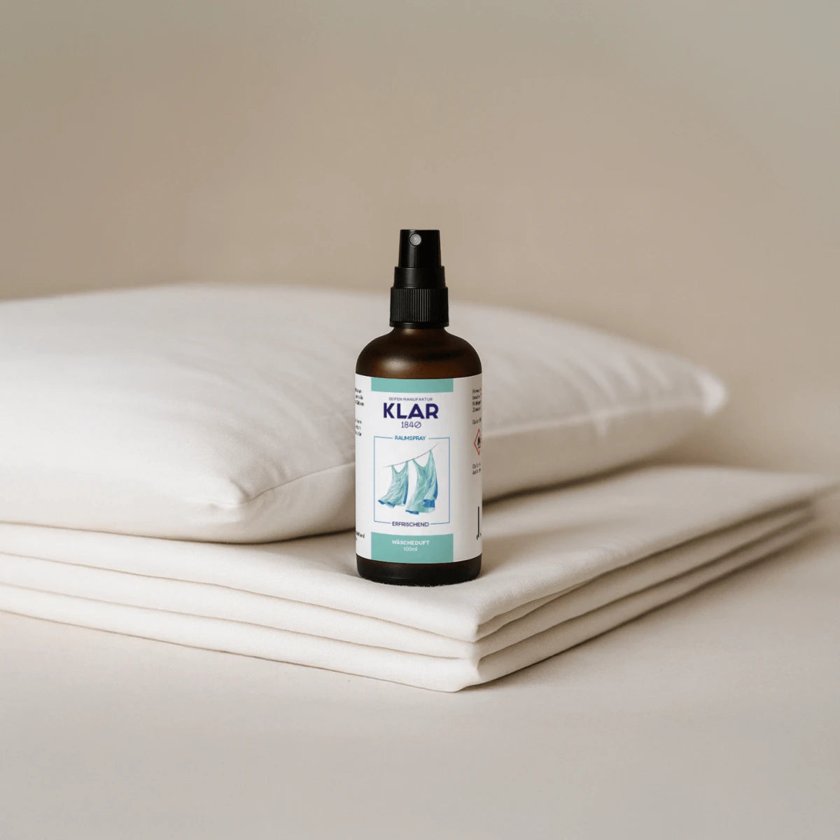 Raumspray, Frisch gewaschene Kleidung, 100 ml.