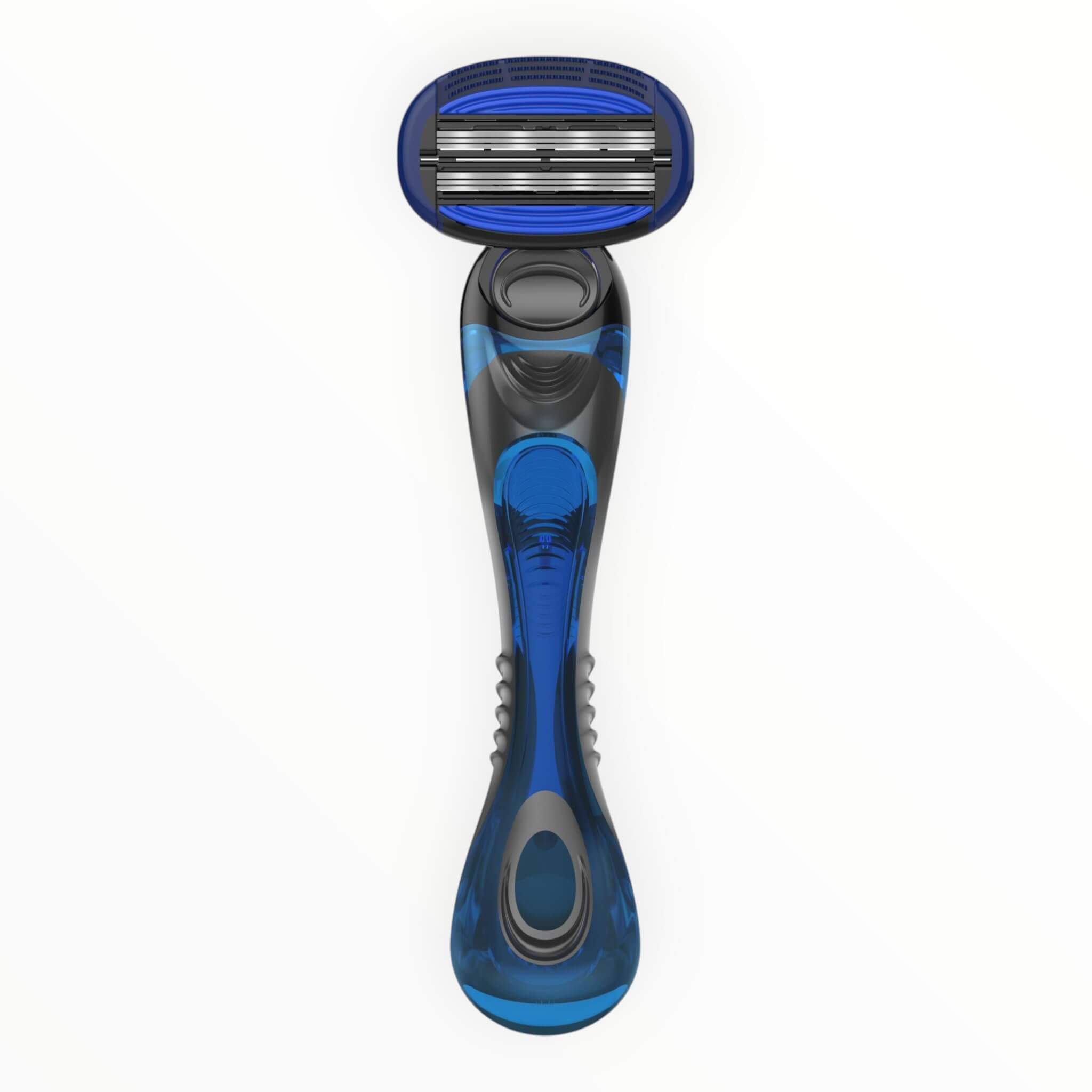 Body & Shave Hobel und 1 Klinge (3+3 Klingen)