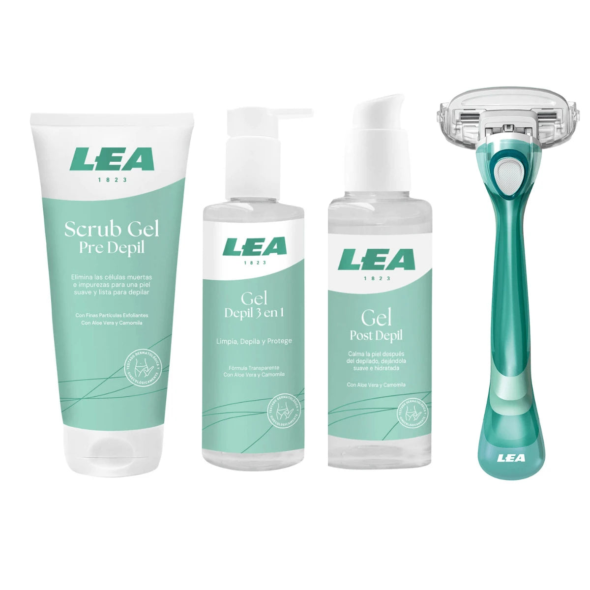 LEA Produkte und Rasierer für die Beinrasur