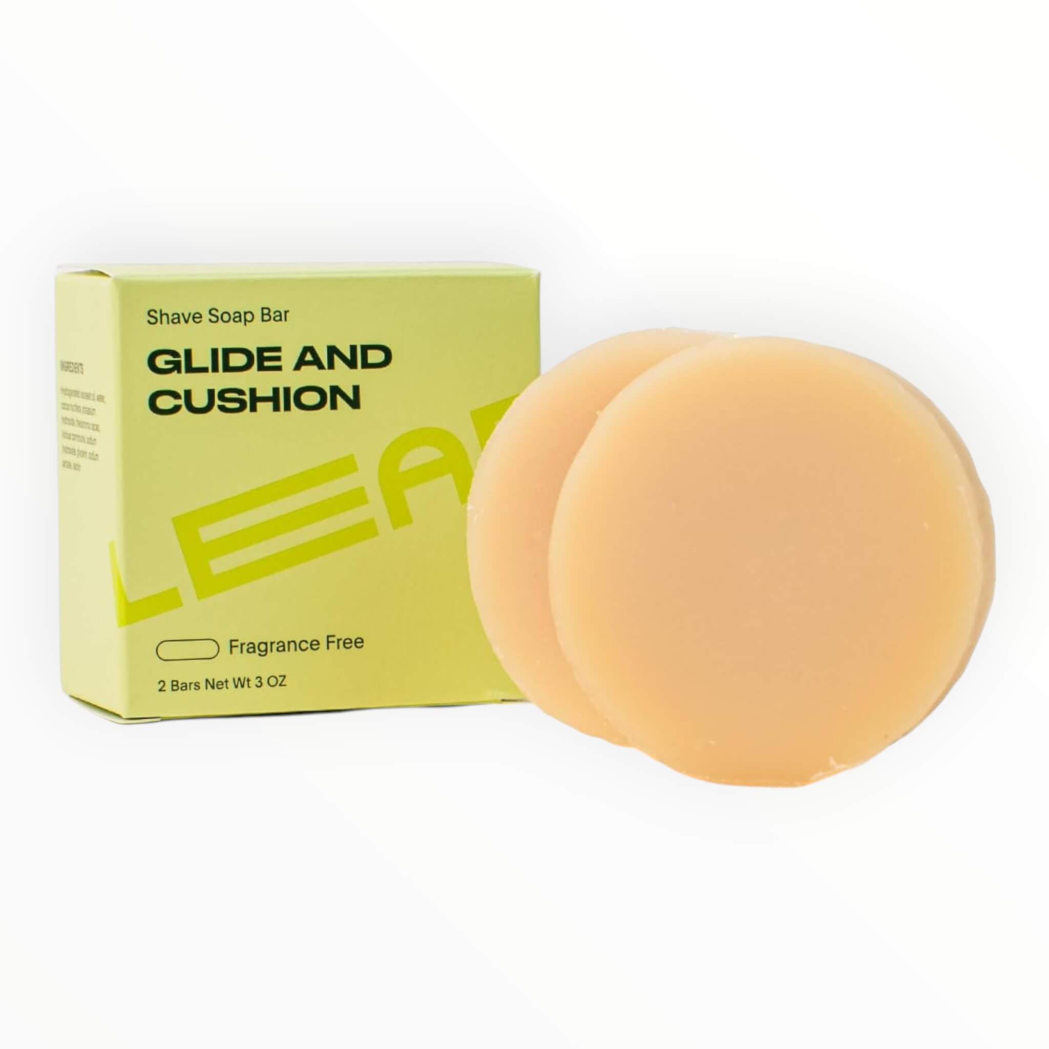 Rasierseife, ohne Duftstoffe, 2 x 42,5 g.