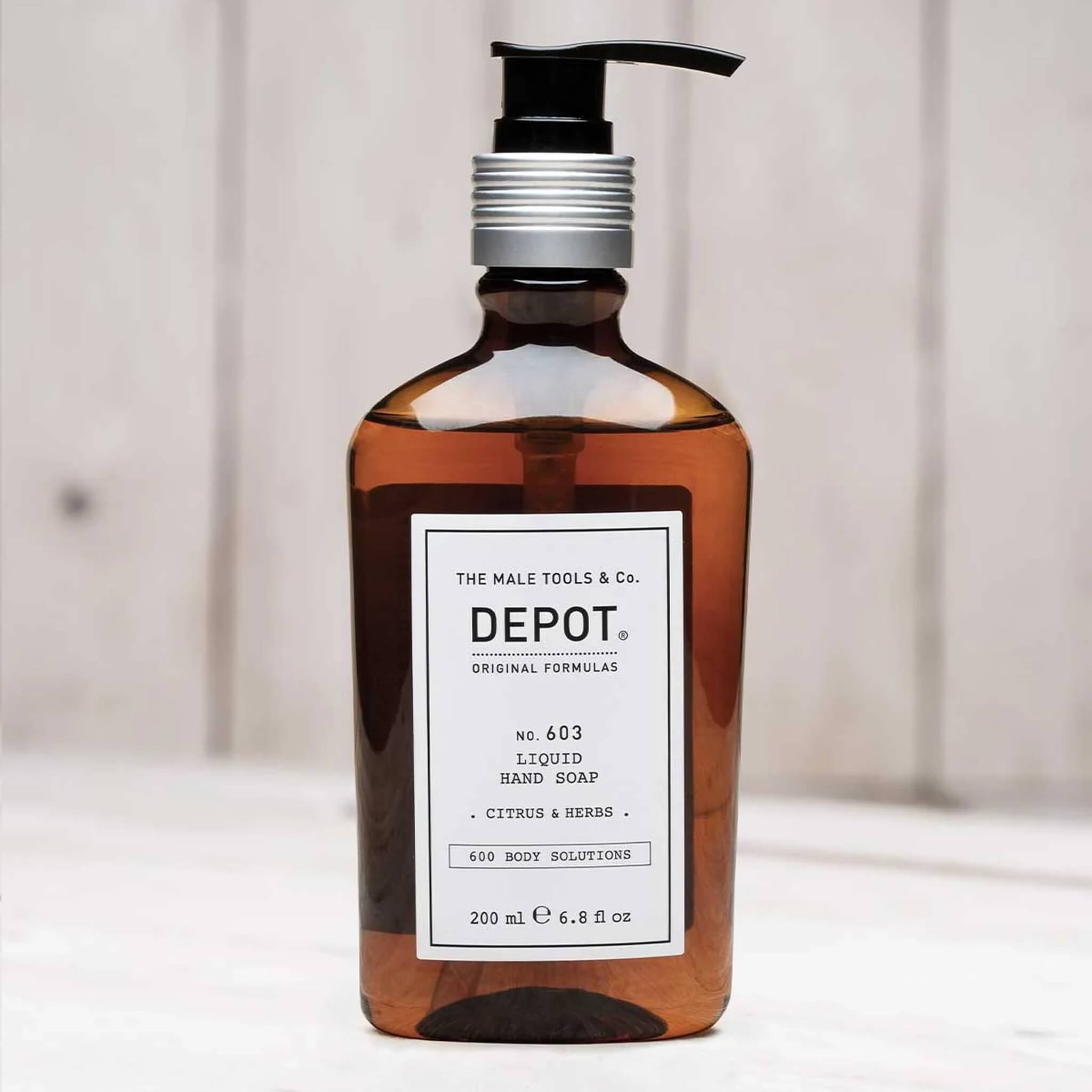 Flüssige Handseife, Citrus & Kräuter, Nr. 603, 200 ml.