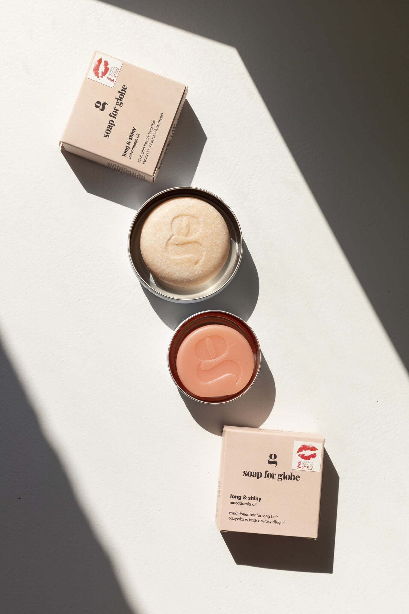 Shampoo Bar, Langes Haar - Lang & Glänzend, 80 g.