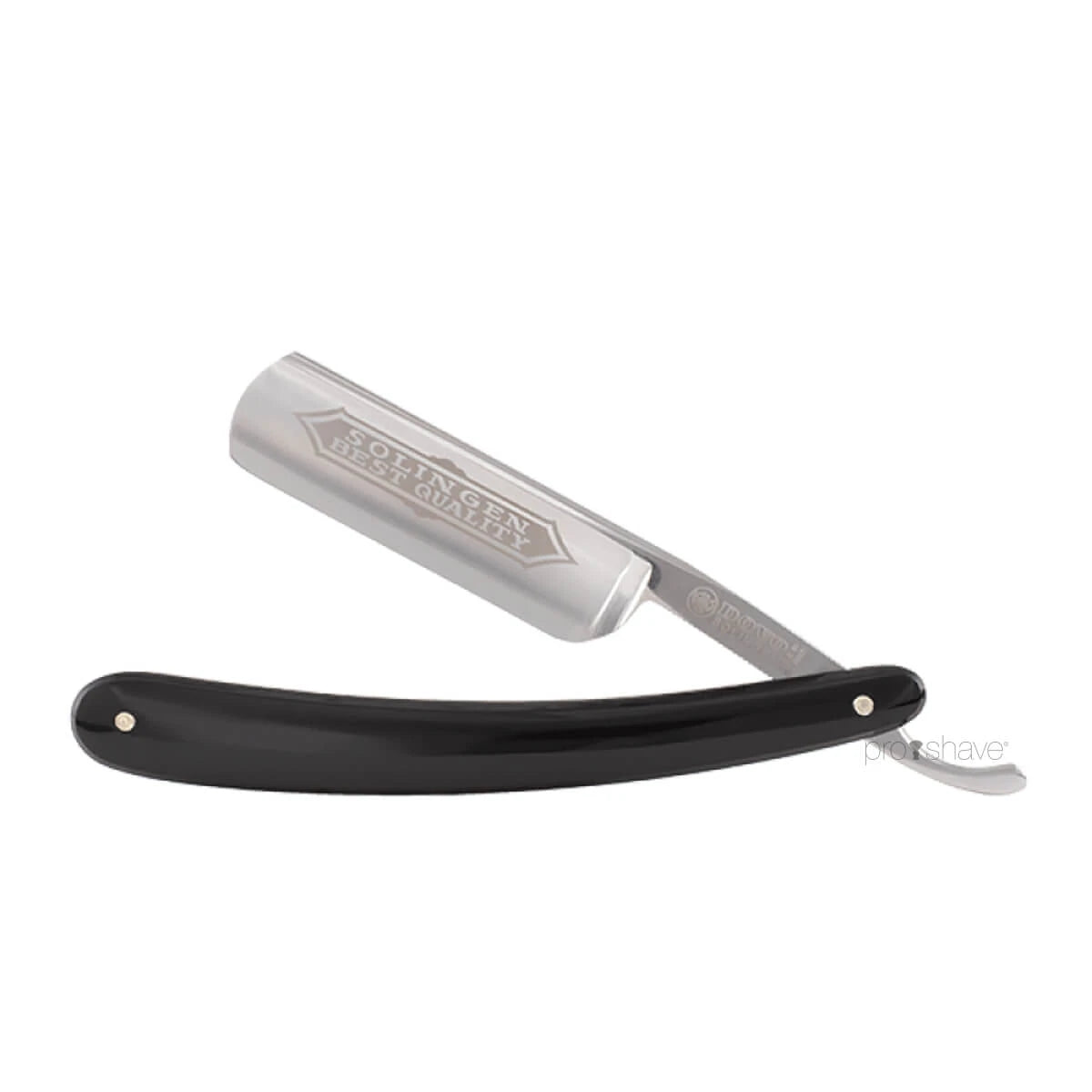 Rasiermesser 6/8, runde Nase, beste Qualität, schwarz