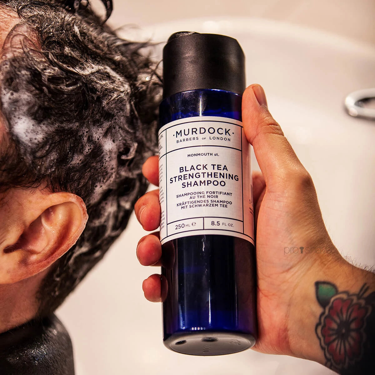 Kräftigendes Shampoo, Black Tea, 250 ml.