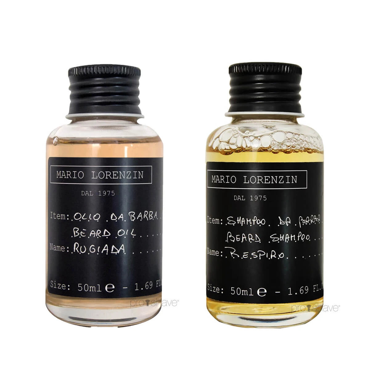 Mario Lorenzin Bartshampoo & Bartöl Set