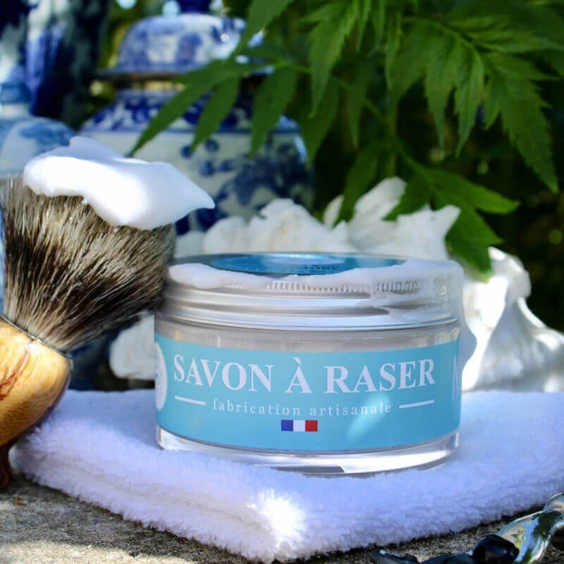 Rasierseife, Natur - Parfümfrei, 200 g.