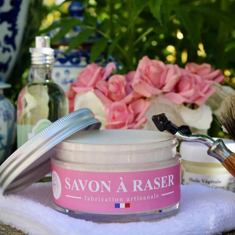 Rasierseife, Rose, 200 g.